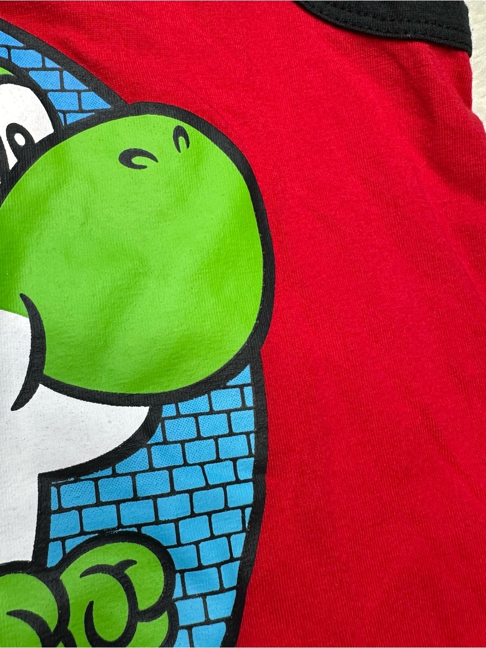 Super Mario Tank Top Red Size 7 - Picture 5 of 16